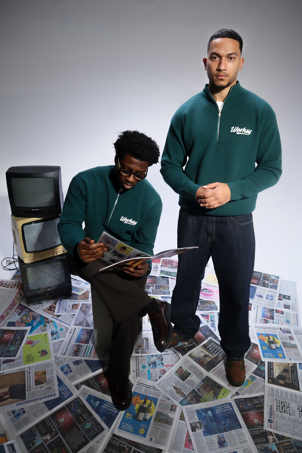 Petherton Half Zip Sweater