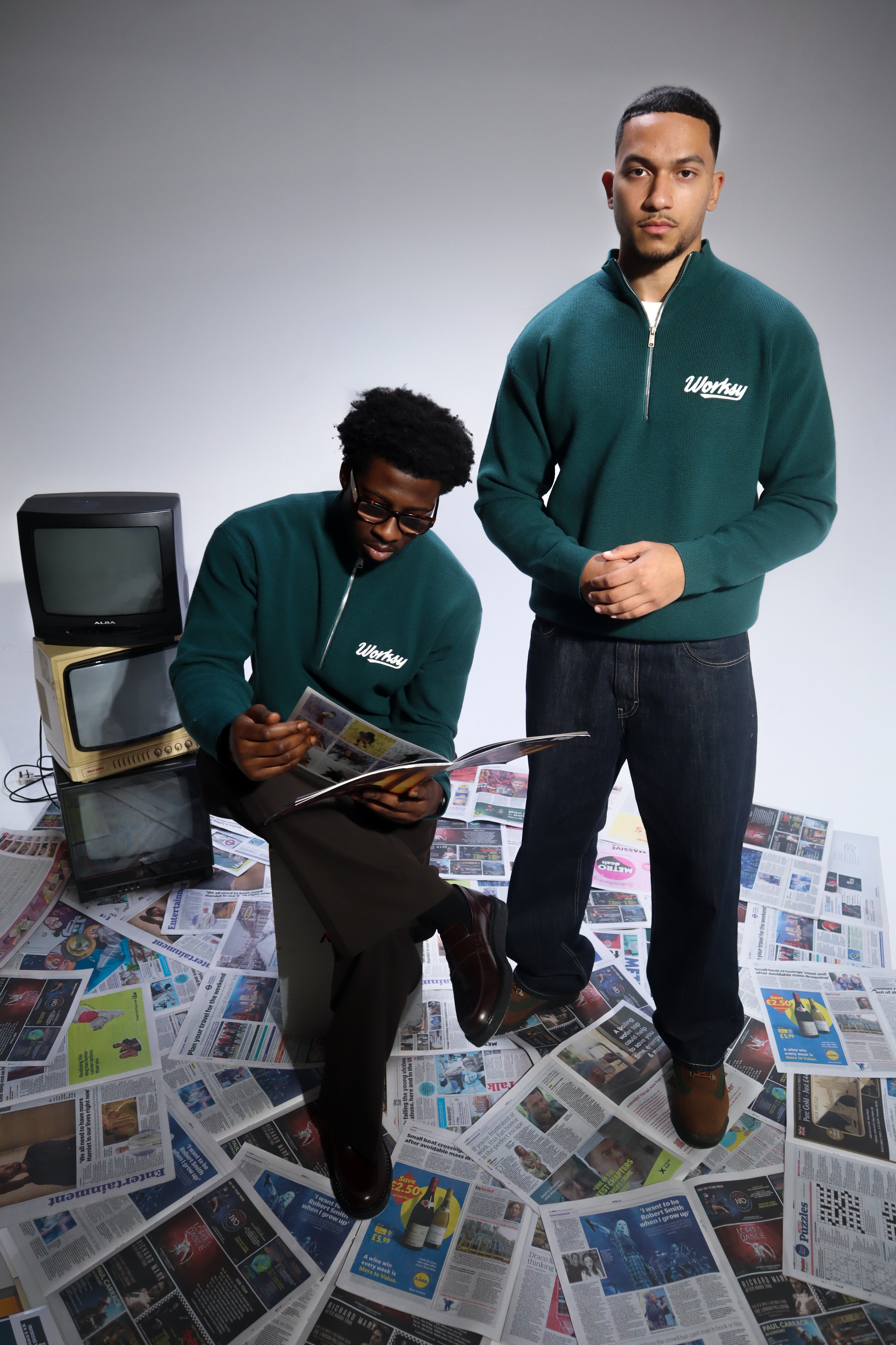 Petherton Half Zip Sweater
