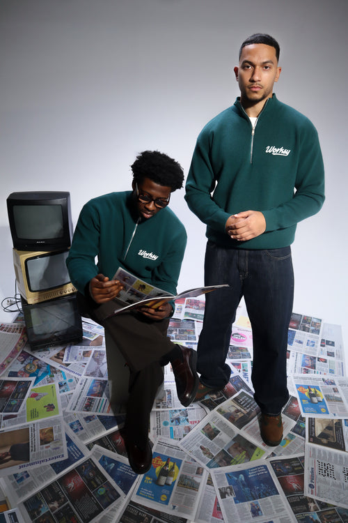 Petherton Half Zip Sweater