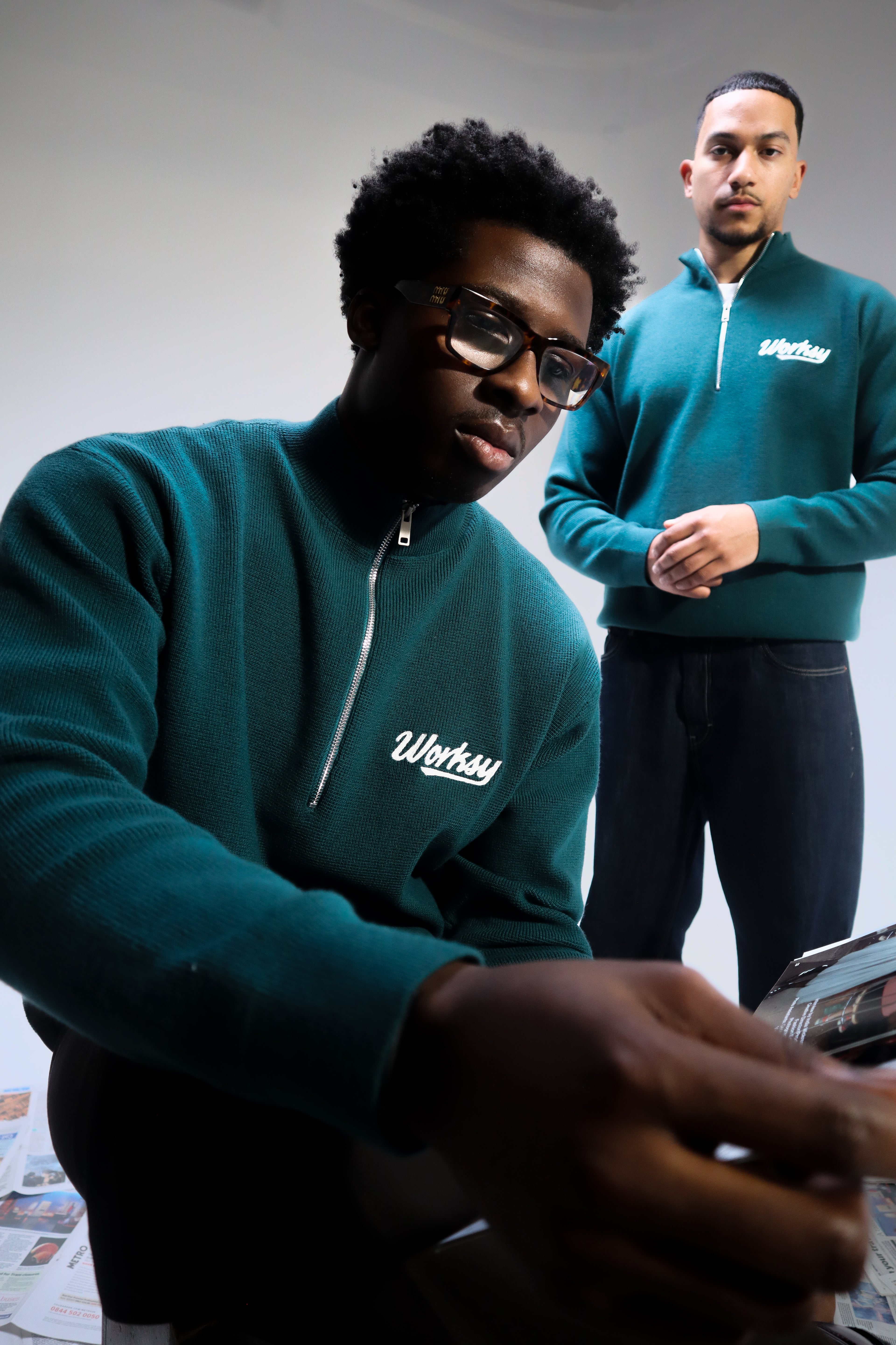 Petherton Half Zip Sweater