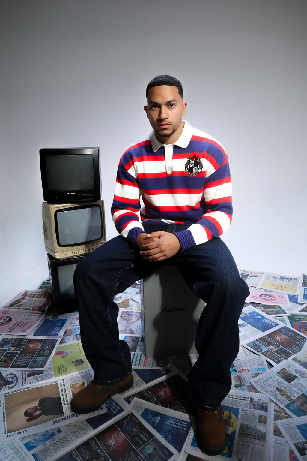 Petherton Rugby Polo Shirt Striped RBW