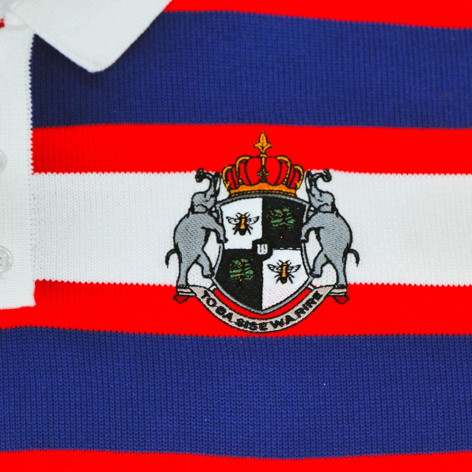 Petherton Rugby Polo Shirt Striped RBW